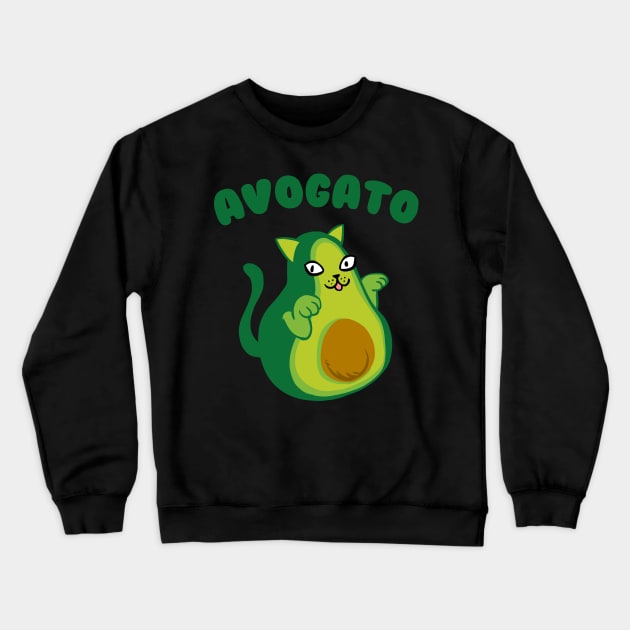 Avocadio Crewneck Sweatshirt by hothippo